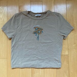 Ardene Cropped Floral Tee